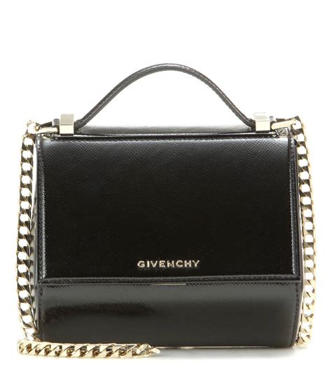 givenchy pandora guitar strap|Mini Pandora bag in grained leather with chain .